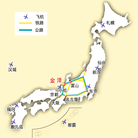 Map of Japan