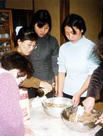 自己动手包饺子